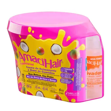 Kit Creme Relaxante AmaciHair Tradicional