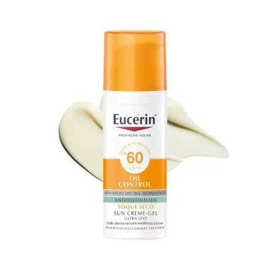 Eucerin Sun Oil Control FPS 60 Protetor Solar Facial 50ml