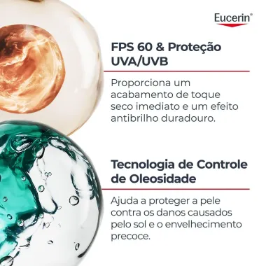 Protetor Solar Facia Eucerin Sun Oil Control FPS 60 50ml