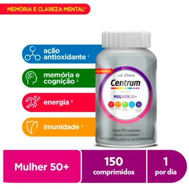 Centrum Select Mulher 50+ com 150 Comprimidos