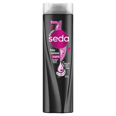 Shampoo Seda Pretos Luminosos 325ml Frasco