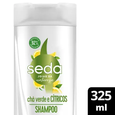 Shampoo Seda Joias da Natureza Chá Verde e Cítricos 325ml