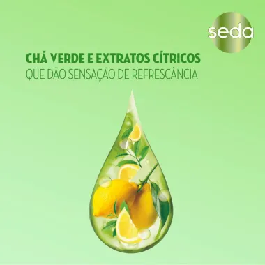 Shampoo Seda Joias da Natureza Chá Verde e Cítricos 325ml