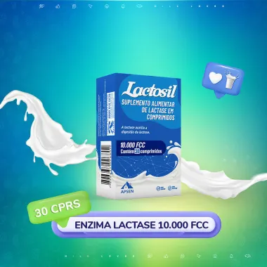 Lactosil 10000FCC Tabletes com 30 Unidades