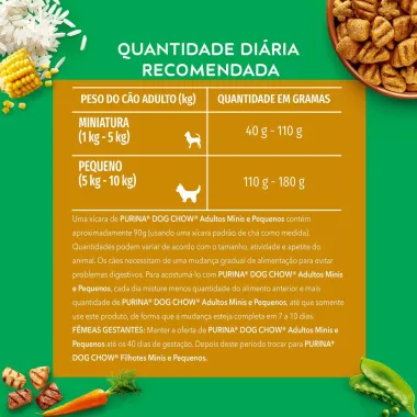 Ra&ccedil;&atilde;o Dog Chow C&atilde;es Adultos M&eacute;dios e Grandes Sabor Frango e Arroz 3kg