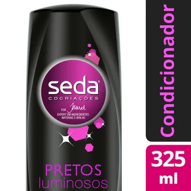 Condicionador Seda Pretos Luminosos com 325ml