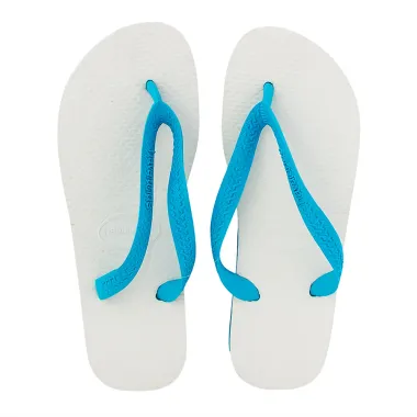 Sandálias Havaianas Tradicional Azul Tamanho 35/36 com 1 Par