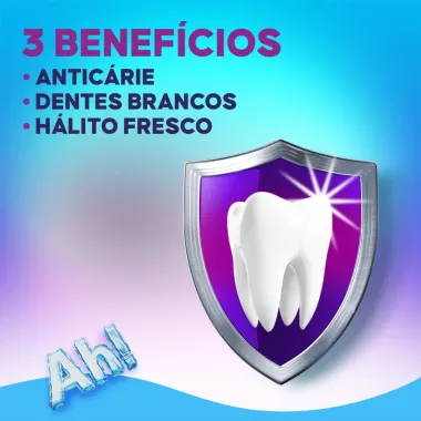 Creme Dental Sorriso Tripla Limpeza Completa 70g