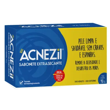 Acnezil Sabonete Extrassecante com 90g