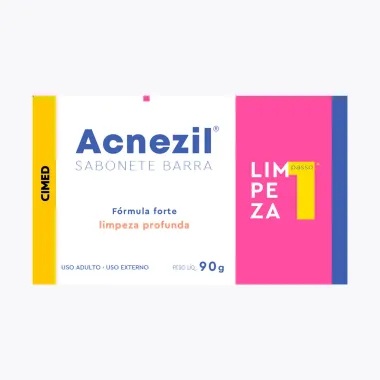 Acnezil Sabonete Fórmula Forte com 90g