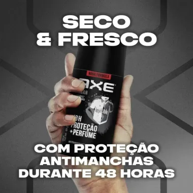 Desodorante Antitranspirante Axe Urban Invisible Anti Manchas Spray Aerosol 152ml