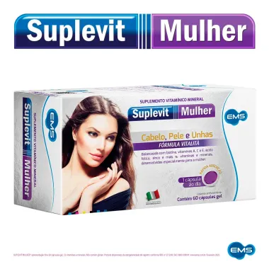 Suplevit Mulher com 60 C&aacute;psulas