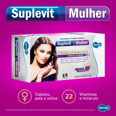Suplevit Mulher com 60 C&aacute;psulas