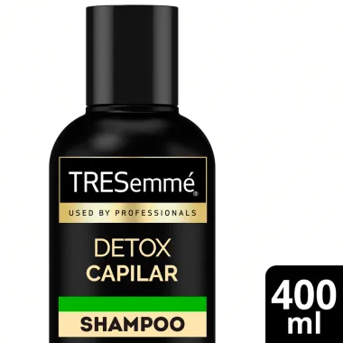 Shampoo TRESemmé Detox Capilar Cabelos Purificados e Nutridos 400ml