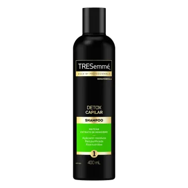 Shampoo TRESemmé Detox Capilar Cabelos Purificados e Nutridos 400ml