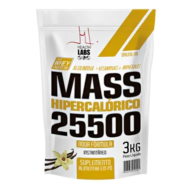 Mass 25.550 Health Labs Sabor Baunilha 3kg