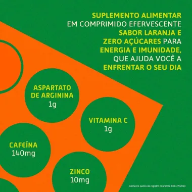Benegrip Imuno Energy com 10 Comprimidos Efervescentes