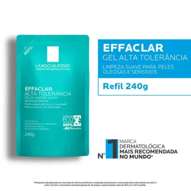 Gel de Limpeza Facial Effaclar Alta Tolerância La Roche-Posay