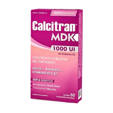 Calcitran MDK com 60 Comprimidos