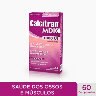 Calcitran MDK com 60 Comprimidos