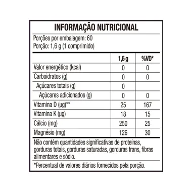 Calcitran MDK com 60 Comprimidos