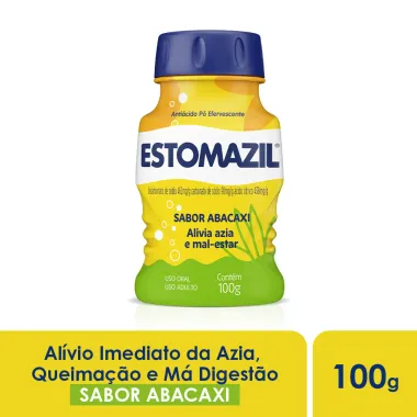 Estomazil Pó Efervescente Sabor Abacaxi 100g Hero