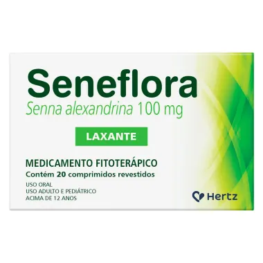 Seneflora 100mg com 20 Comprimidos