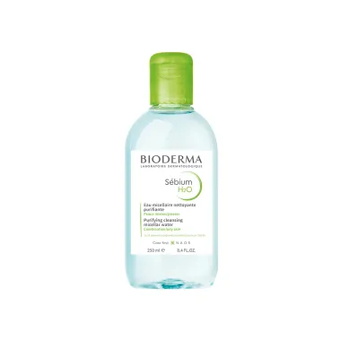 Sébium H2O Bioderma Solução Micelar Demaquilante para Peles Mistas a Oleosas com 250ml