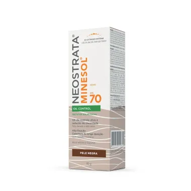 Protetor Solar Facial NeoStrata Minesol Oil Control FPS 70 Pele Negra 40g