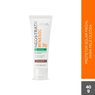 Protetor Solar Facial NeoStrata Minesol Oil Control FPS 70 Pele Negra 40g