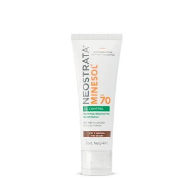 Protetor Solar Facial NeoStrata Minesol Oil Control FPS 70 Pele Negra 40g