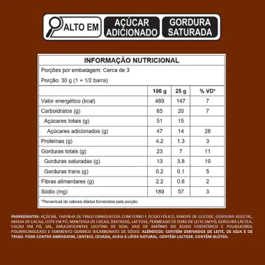 Chocolate Twix Triplo Chocolate 80g