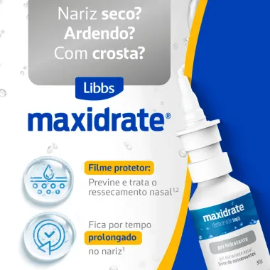 Maxidrate 6mg/g Gel Nasal com 30g