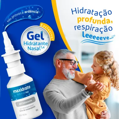 Maxidrate 6mg/g Gel Nasal com 30g