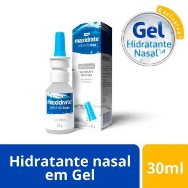 Maxidrate 6mg/g Gel Nasal com 30g