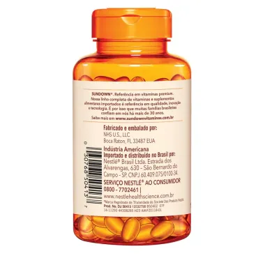 Vitamina E 400UI Sundown com 100 Cápsulas