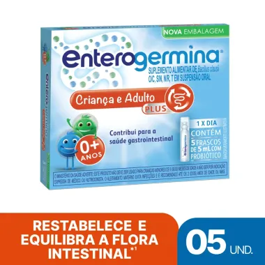 ENTEROGERMINA PLUS C/5 FLAC