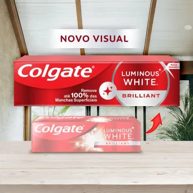 Creme Dental Colgate Luminous White Brilliant 70g