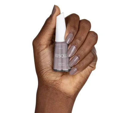 Esmalte Risqué Nude Cremoso Lágrimas de Vênus 8ml