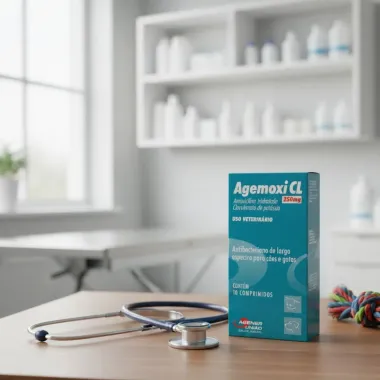 Agemoxi CL 250mg com 10 Comprimidos