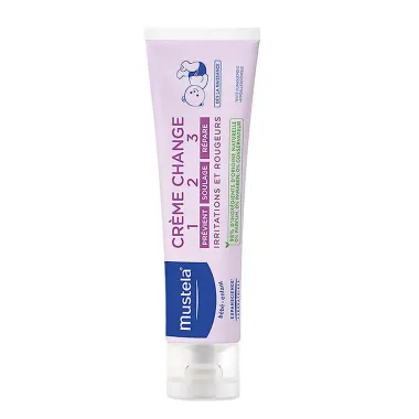 Creme Mustela Vitaminado Preventivo de Assaduras Tripla Ação 108g