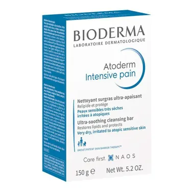 Bioderma Atoderm Sabonete em Barra de Limpeza Hidratante para Pele Seca 150g