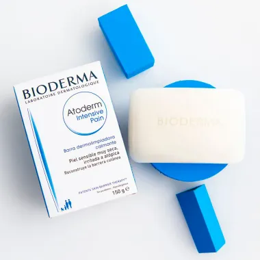 Bioderma Atoderm Sabonete em Barra de Limpeza Hidratante para Pele Seca 150g