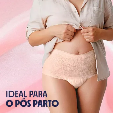 Roupa &Iacute;ntima Plenitud Femme Tamanho G/XG com 16 Unidades