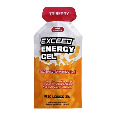 Exceed Energy Gel Triberry 30g