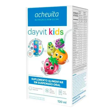 Dayvit Kids Polivitamínico Tutti-Frutti Infantil 120ml