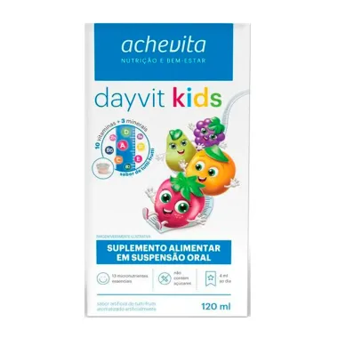Dayvit Kids Polivitamínico Tutti-Frutti Infantil 120ml