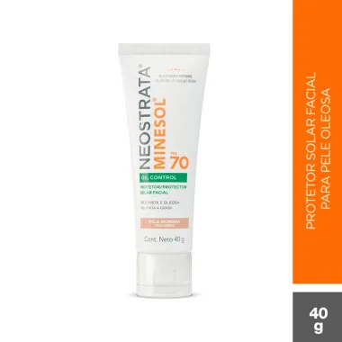 Protetor Solar Facial Neostrata Minesol Oil Control FPS 70 Cor Médio Claro 40g