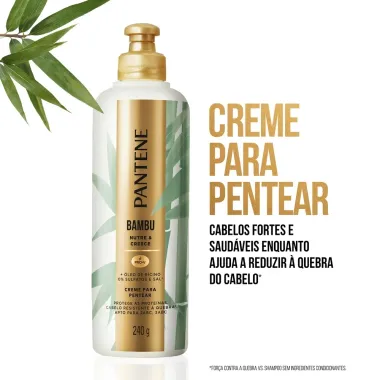 Creme para Pentear Pantene Bambu 240g