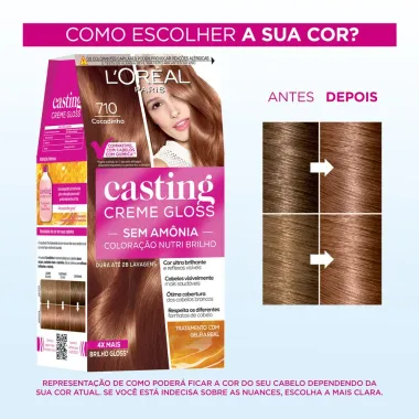 Coloração Casting Creme Gloss 710 Cocadinha